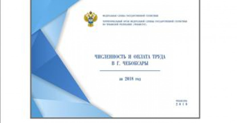 О бюллетене «Численность и оплата труда в г. Чебоксары за 2018 год»